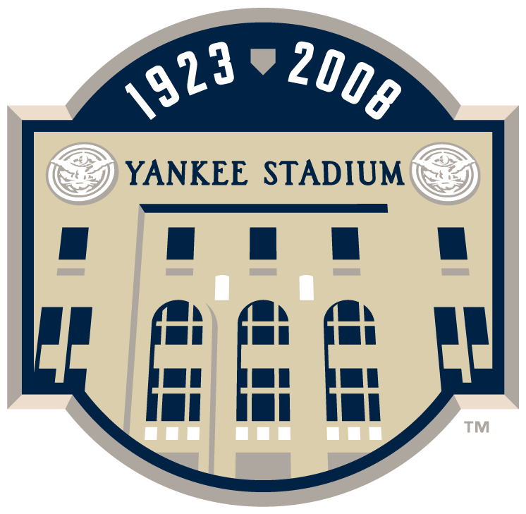 New York Yankees 2008 Stadium Logo iron on paper